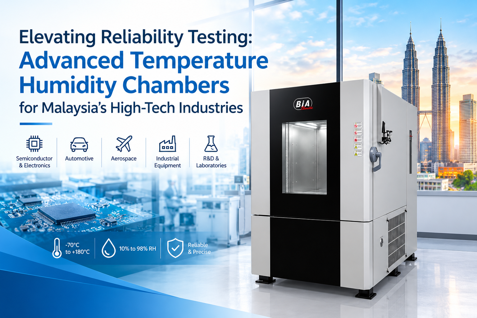 Temperature Humidity Chamber Malaysia - MicroRel Solution